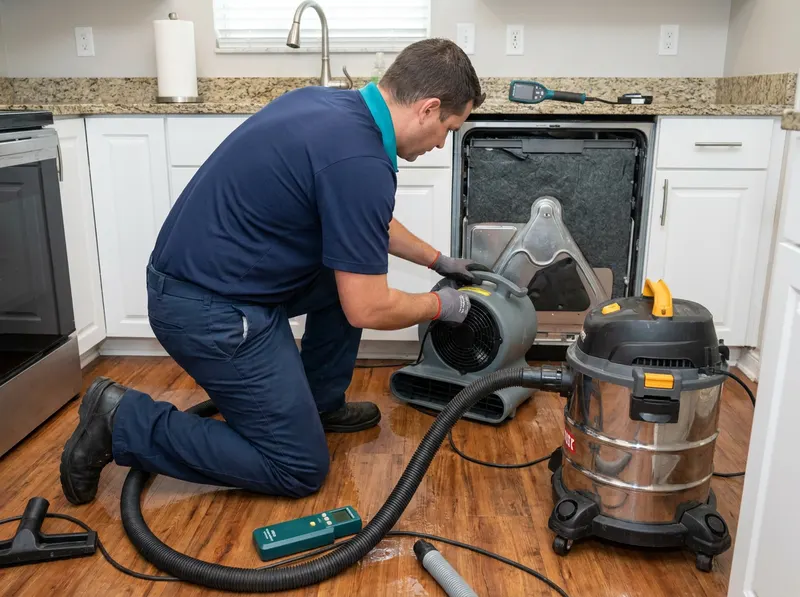 Appliance Leak Water Cleanup in Tampa, FL